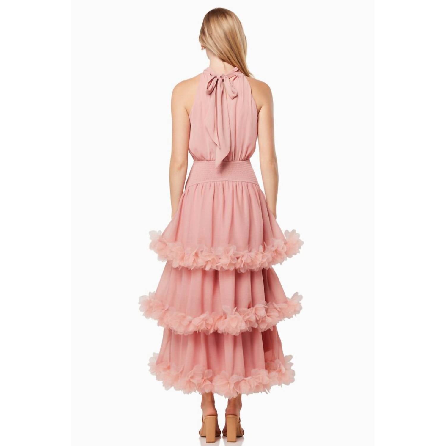Elliatt - Nereida Tiered Halter Dress