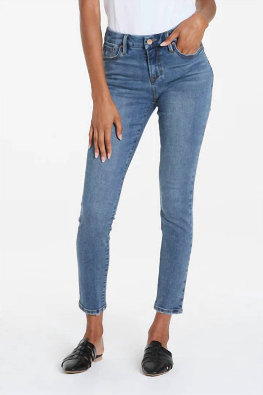 Gisele Mid Rise Skinny Jean