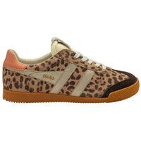 Gola Women's Elan Leather Sneakers in safari - women's sneaker