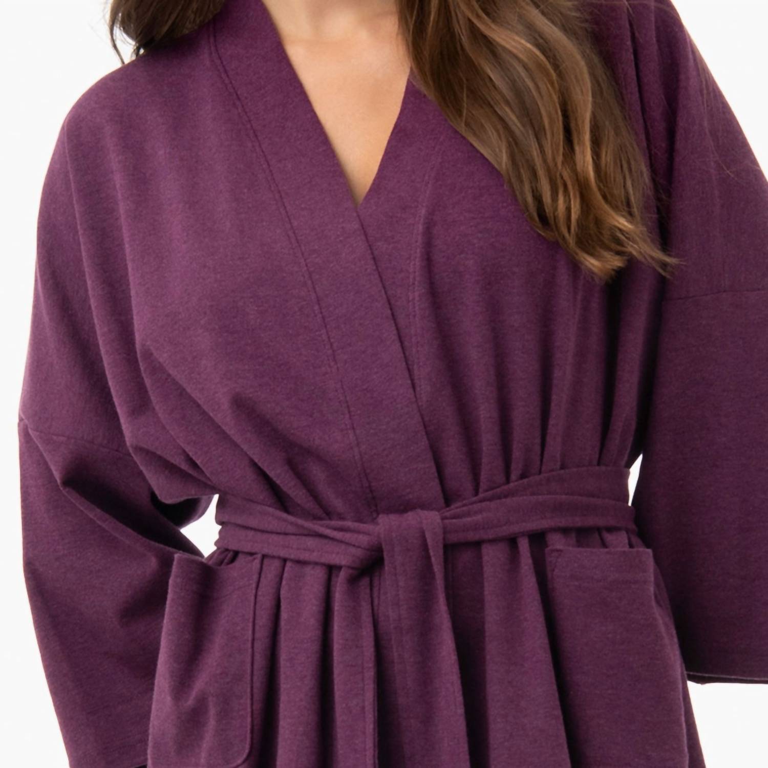 Under The Canopy - Organic Short Lounge Robe
