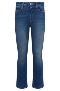 L'Agence - Women's Mira Cropped Micro Boot Jeans