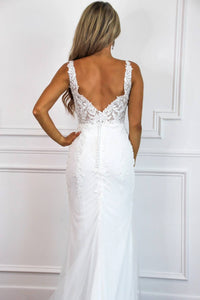 Cinderella Divine - Love Of A Lifetime Lace Nude Illusion Wedding Dress