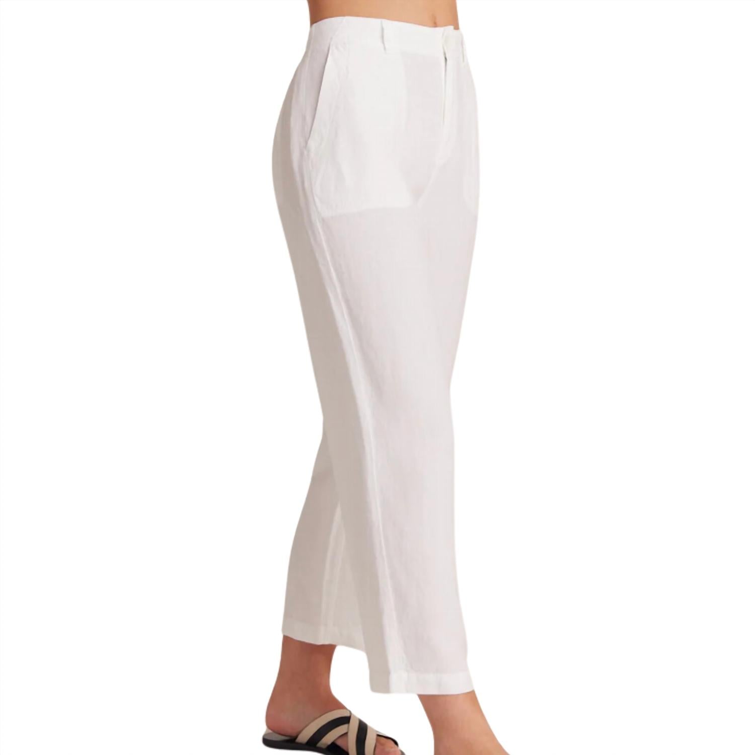 Bella Dahl - Women's Blakely Utility Wide Leg Crop Pants