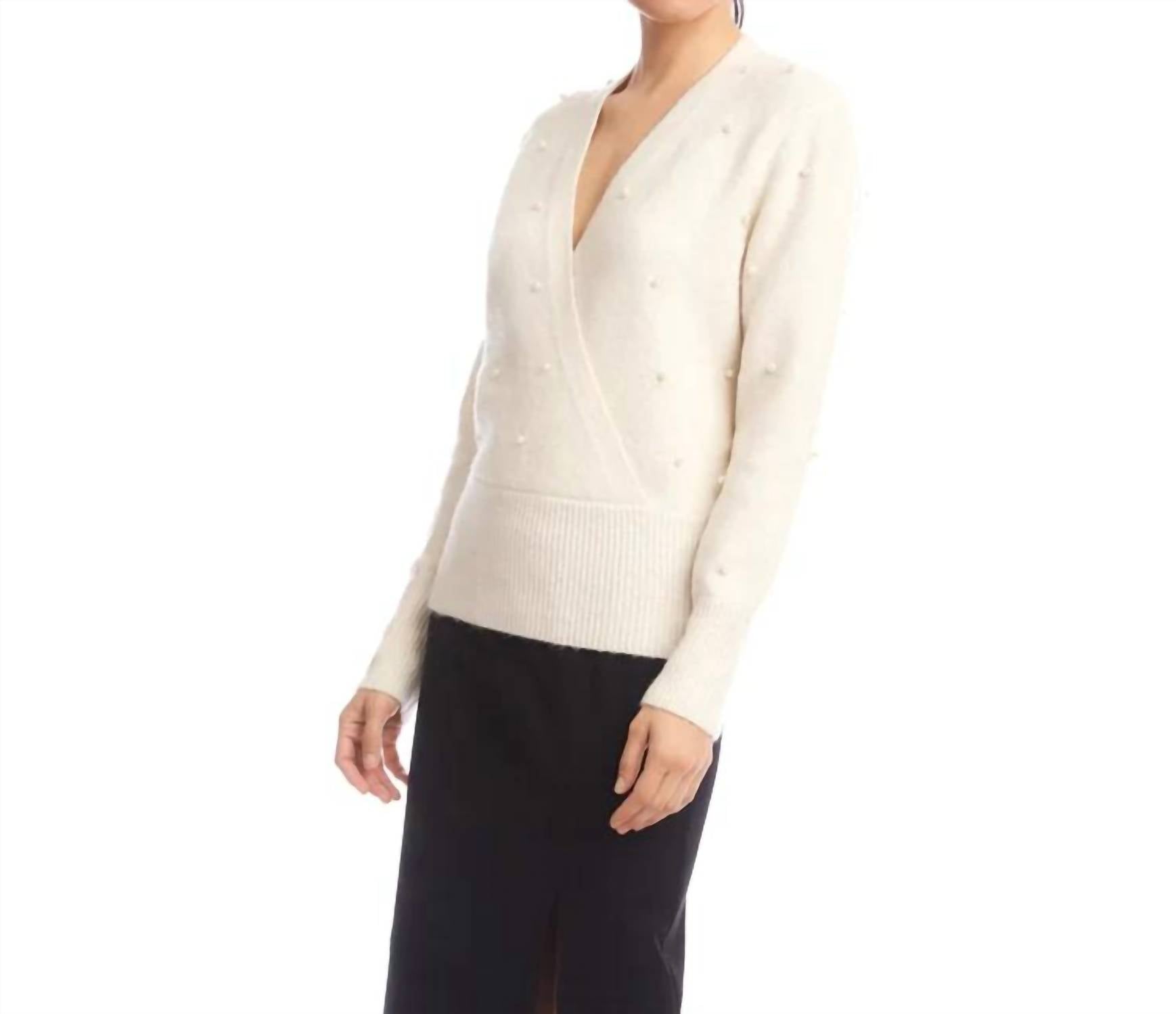 Karen Kane - Pearl Wrap Sweater - Plus