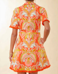 Spartina 449 - Ezra River Club Damask Shirt Dress