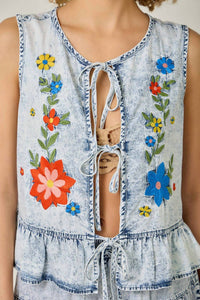 Mystree - Marigold Tie Vest