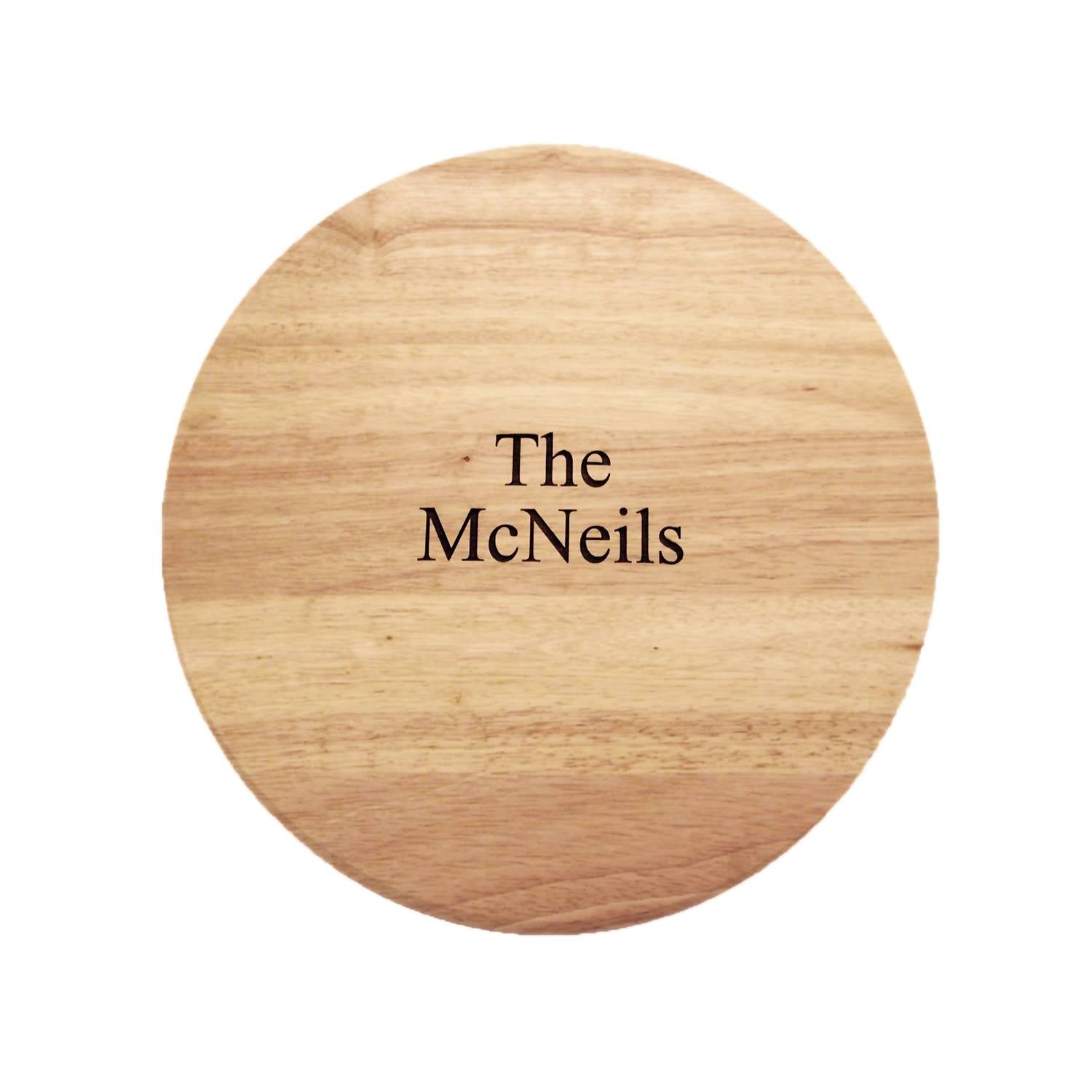 Creative Gifts International - Wooden Pizza Board with Cutting Wheel & Server