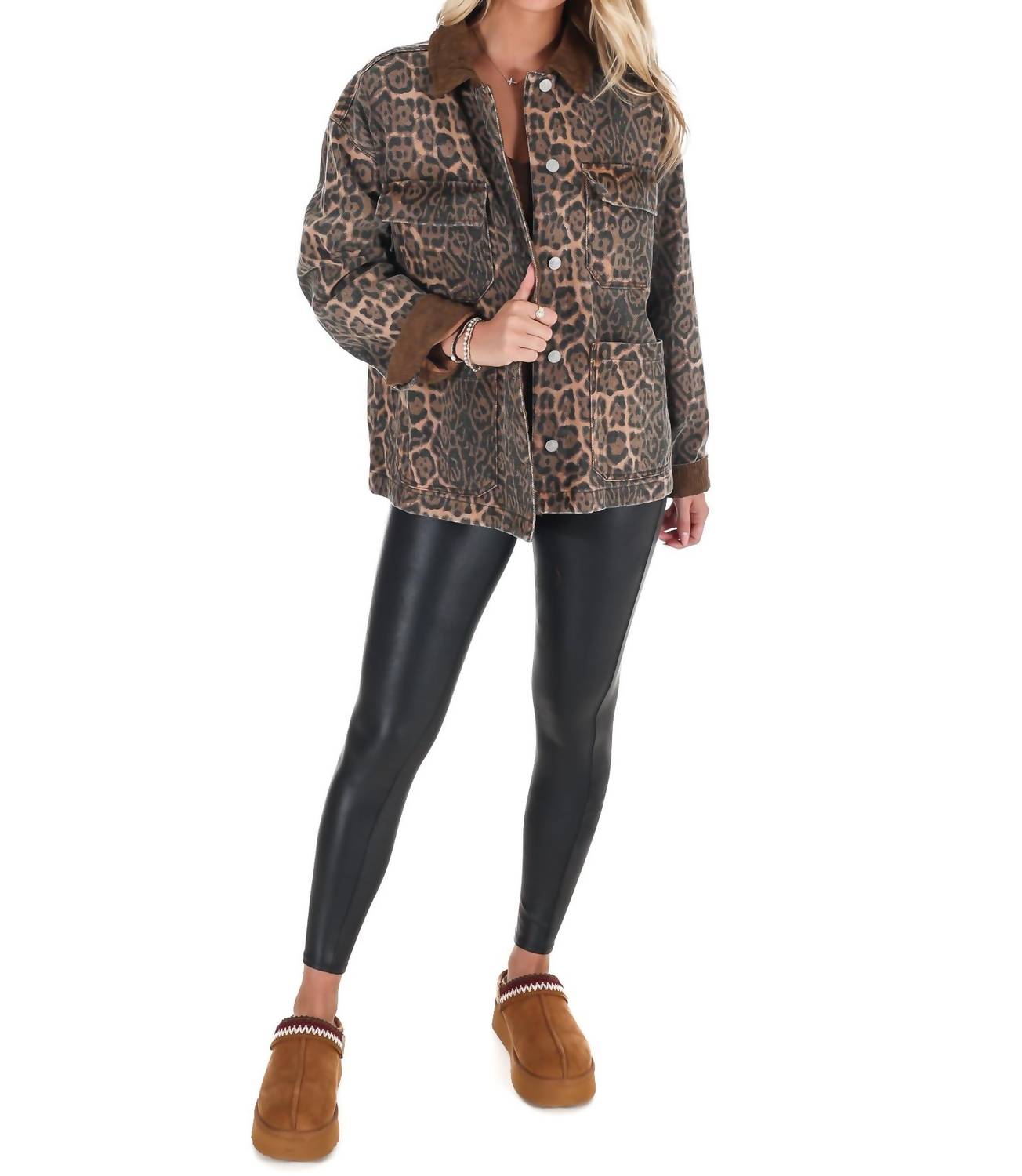 She + Sky - Leopard Lane Barn Jacket
