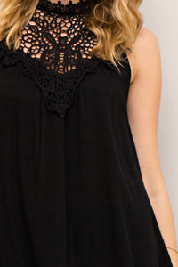 Entro - Lace Halter Top