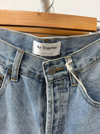 By Together - Women's Long Denim Shorts