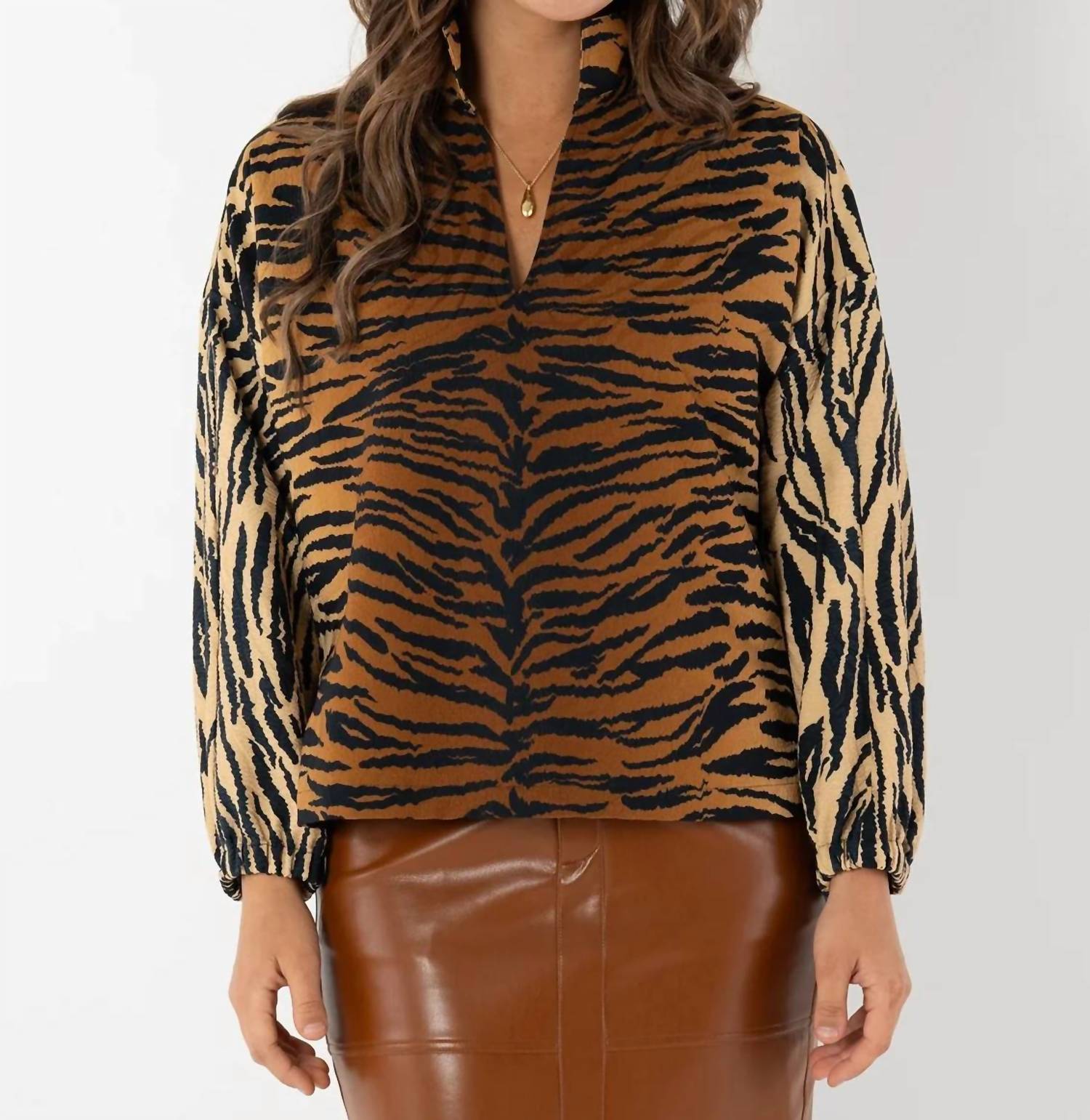 Emily Mccarthy - Long Sleeve Poppy Top