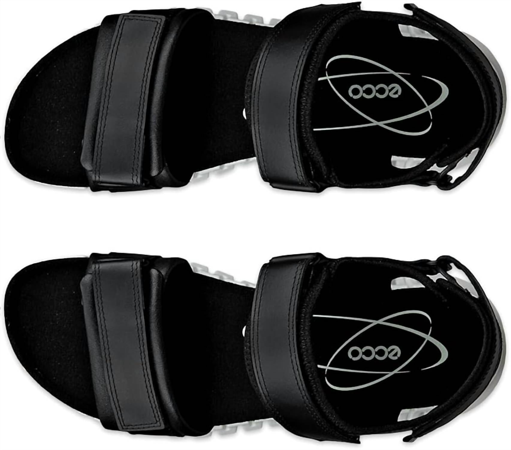 ECCO Women's Gruuv Sol Sandals in black - women's sandal - view 6