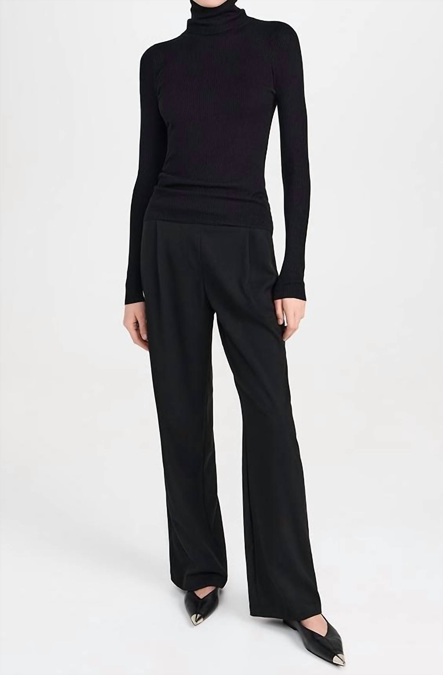 Enza Costa - Silk Layering Turtleneck Sweater