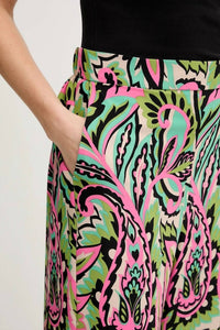 Joseph Ribkoff - Paisley Wide Leg Pant