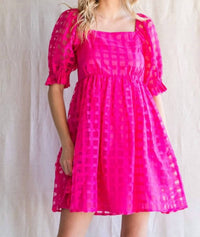 Jodifl - Rosie Puff Short Sleeve Dress
