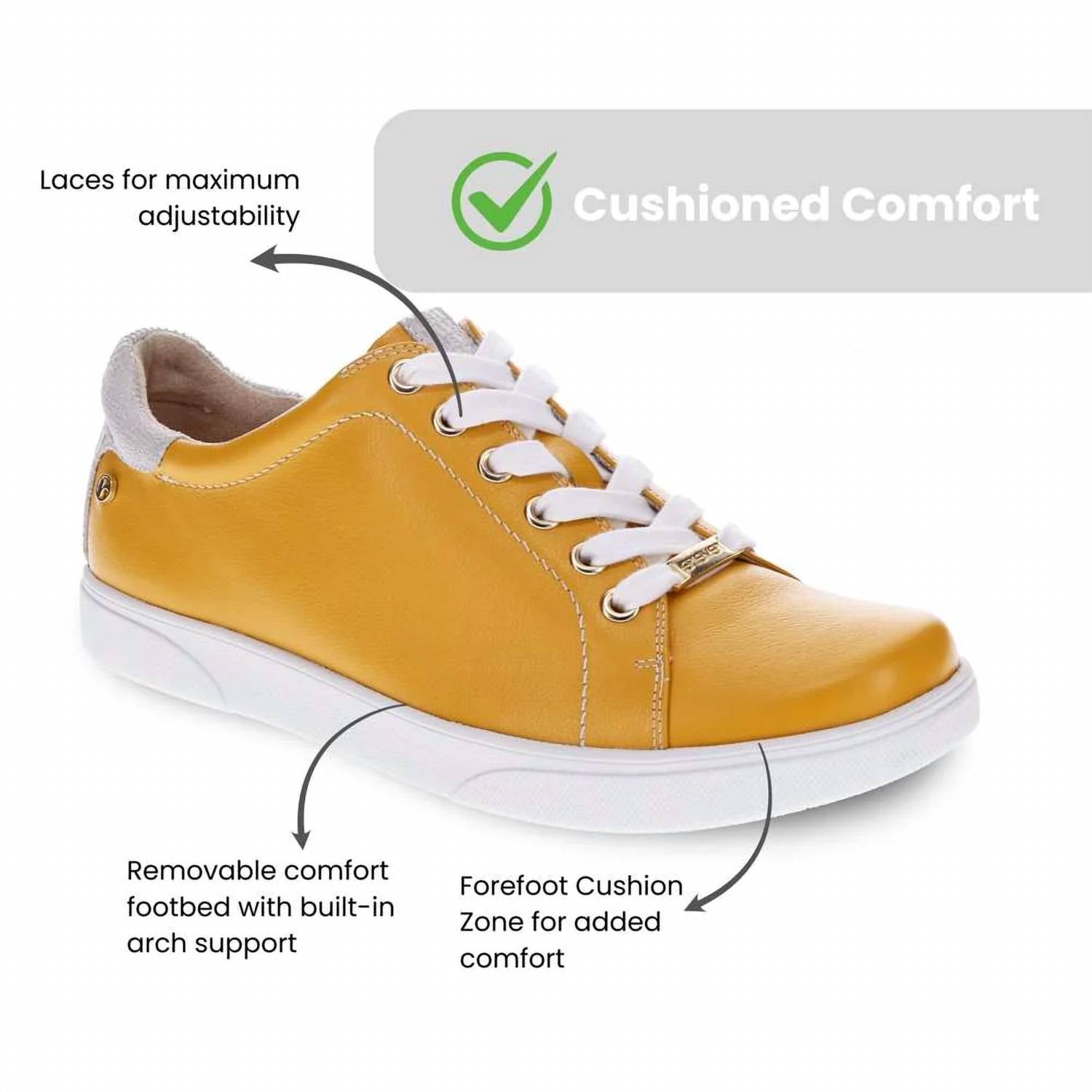 Revere - Women's Limoges Lace-up Casual Sneaker