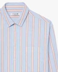 Lacoste - Oversized Cotton Poplin Shirt