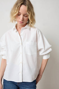 Lilla P - Dolman Sleeve Button Down Top
