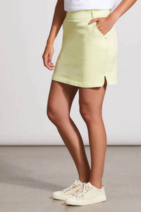 Tribal - Women Pull On Skort With Rounded Slits