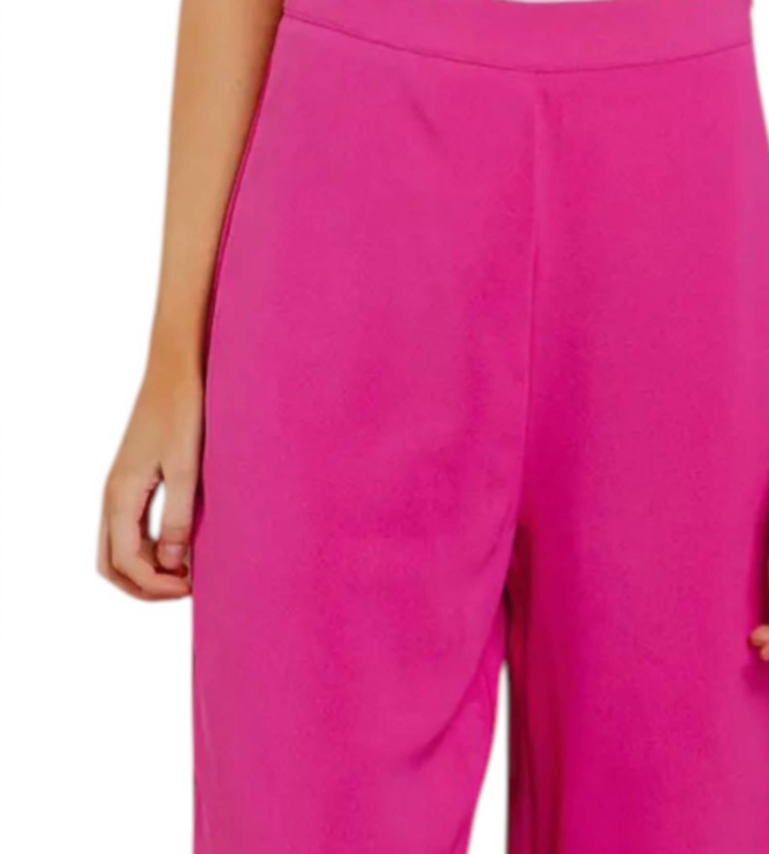 Tcec - Camilla Wide Leg Dress Pants