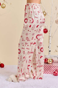 Main Strip - Holly Holiday Pajama Set