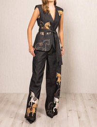 Ranna Gill - Vega Belted Waist Coat