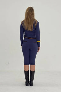 Find Me Now - Binded French Terry Polo Shirt