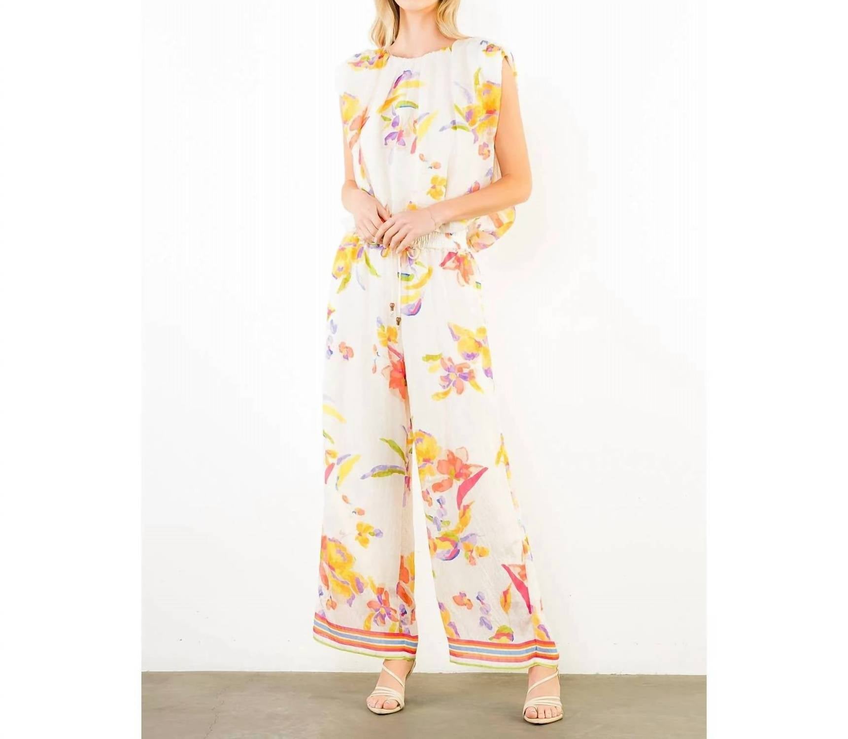 Thml - Loose Floral Pattern Pants