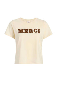 Cinq A Sept - Leather Merci Tee