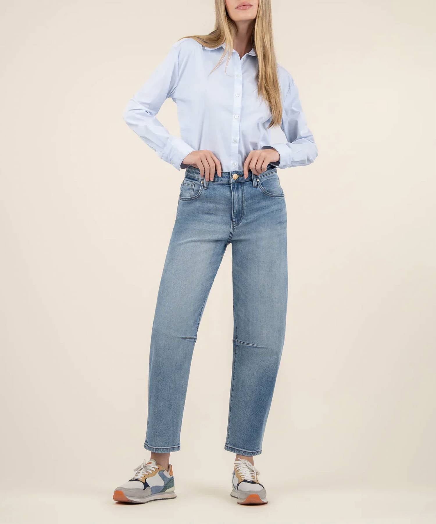 Kut From The Kloth - Ashley High Rise Barrel Jeans