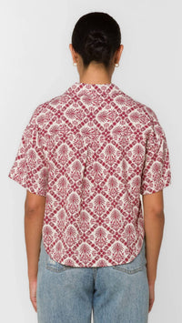 Velvet Heart - Brandon Short Sleeve Camp Shirt