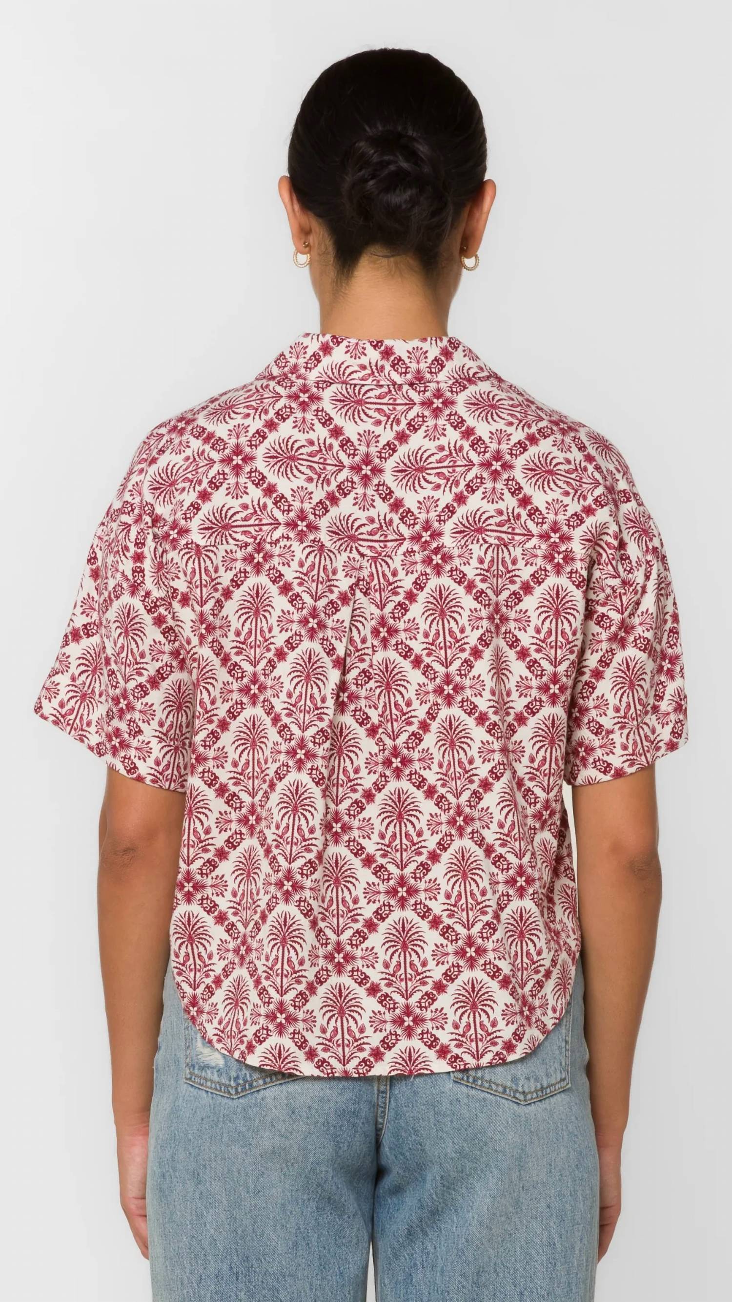 Velvet Heart - Brandon Short Sleeve Camp Shirt