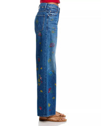 Mother - Lil Rerun Zip Sneak High Rise Jean