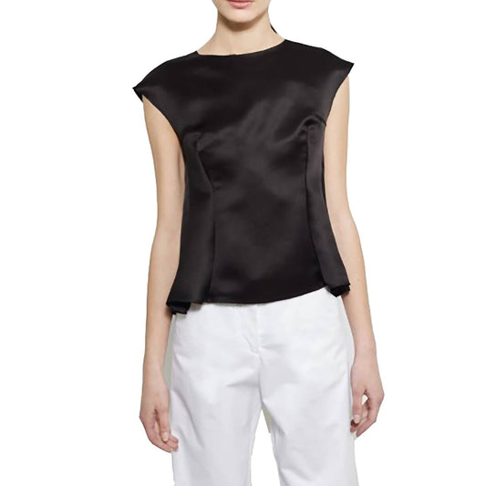 Silk Sleeveless Top