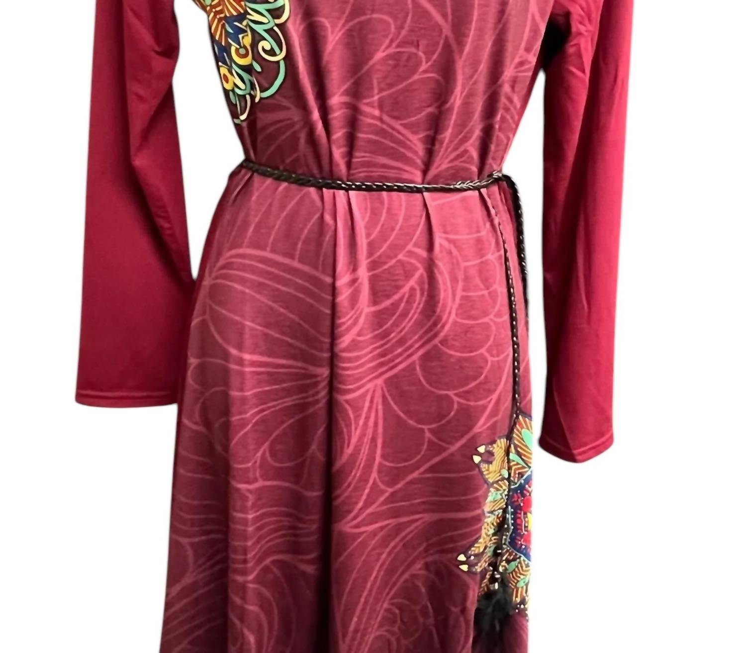 Michael K - Women's Belted Beauty Jersey Dress