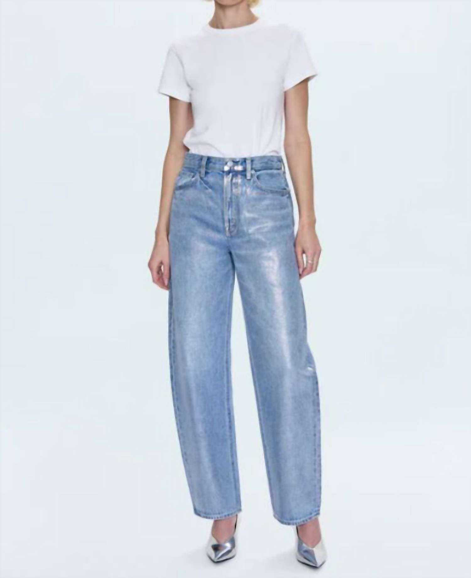 PISTOLA Wes High Rise Barrel Jeans in spellbound 4 - women's jeans