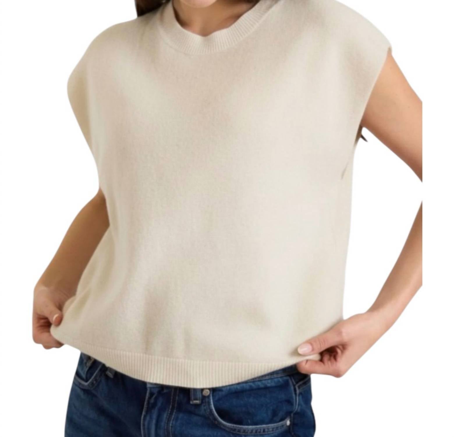 Brodie Cashmere - Tabby Cashmere Tank Top