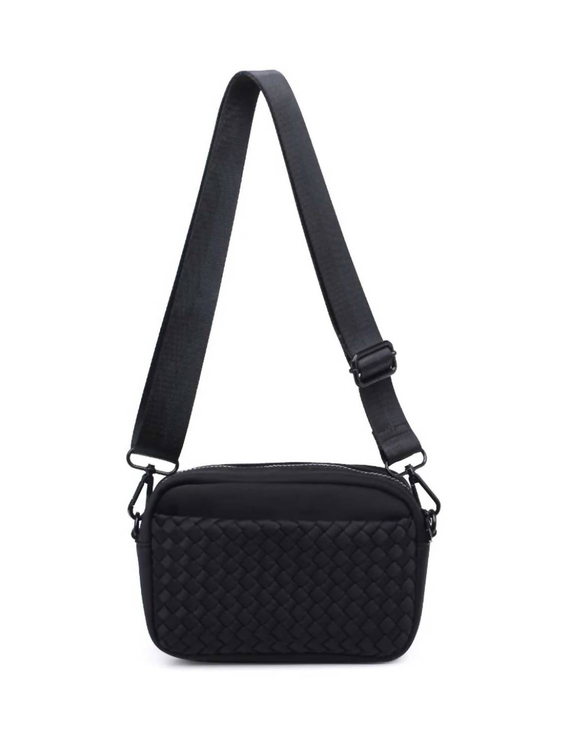 Sol And Selene - Women's Inspiration Woven Crossbody Bag