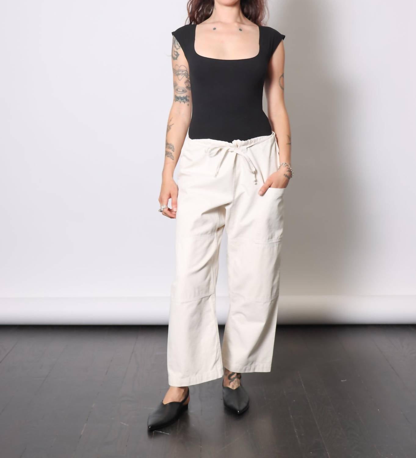 GIL RODRIGUEZ El Tigre Bodysuit in black - women's shirt