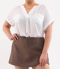Blu Pepper - Front Pocket Top - Plus