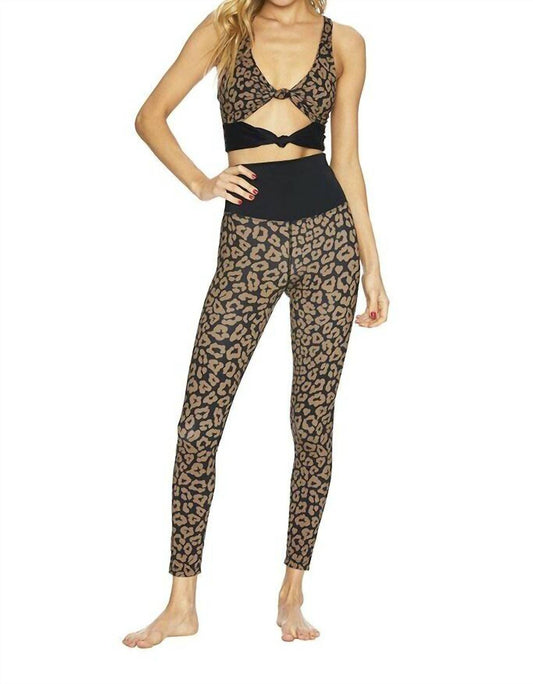 Beach Riot - Reverse Leopard High Rise Yoga Athletic Leggings