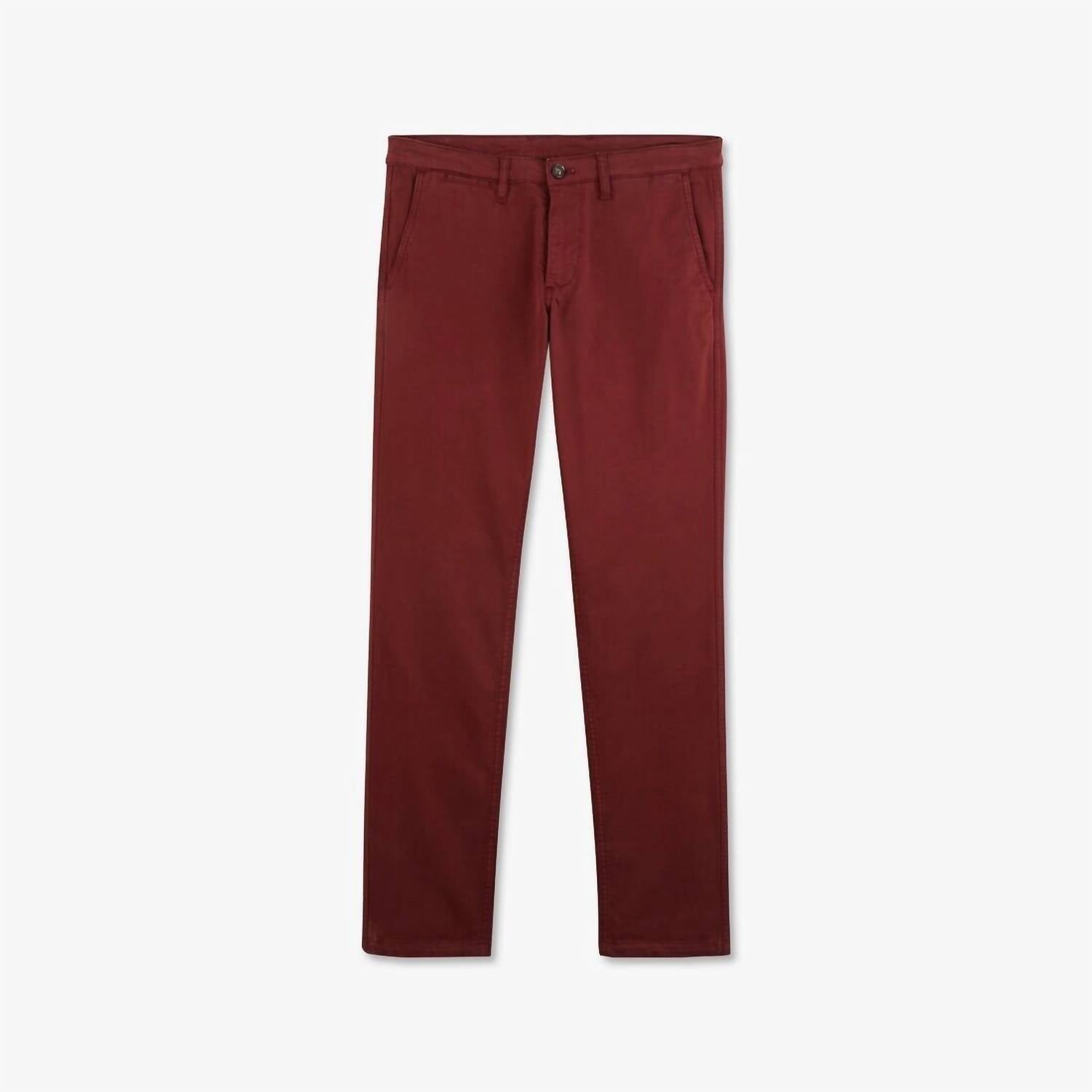Eden Park - Bordeaux Chinos Stretch Cotton Jeans