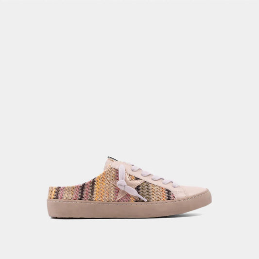 Shu Shop - Women's Polka Multi-stripe Sneaker