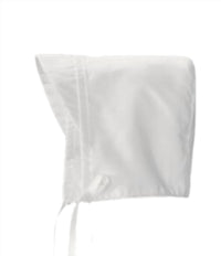 Little Things Mean a Lot Boys Christening Baptism Coverall with Pin Tucking in white - kids' item - alternate view