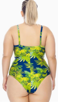 Lehona - Padded Underwired Cups Swimsuit