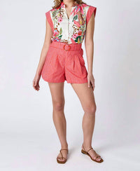Crosby by Mollie Burch Lettie Short in rosy ribbon - women's shorts - view 5