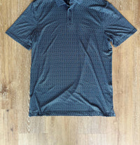 Fairfax & Favor - Men's Oakton Triangle Geo Print Performance Polo Shirt