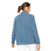 Habitat - Sunwashed Jacquard Button Front Tunic