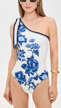 Farm Rio - Floral Cascade One Piece Swimsuit