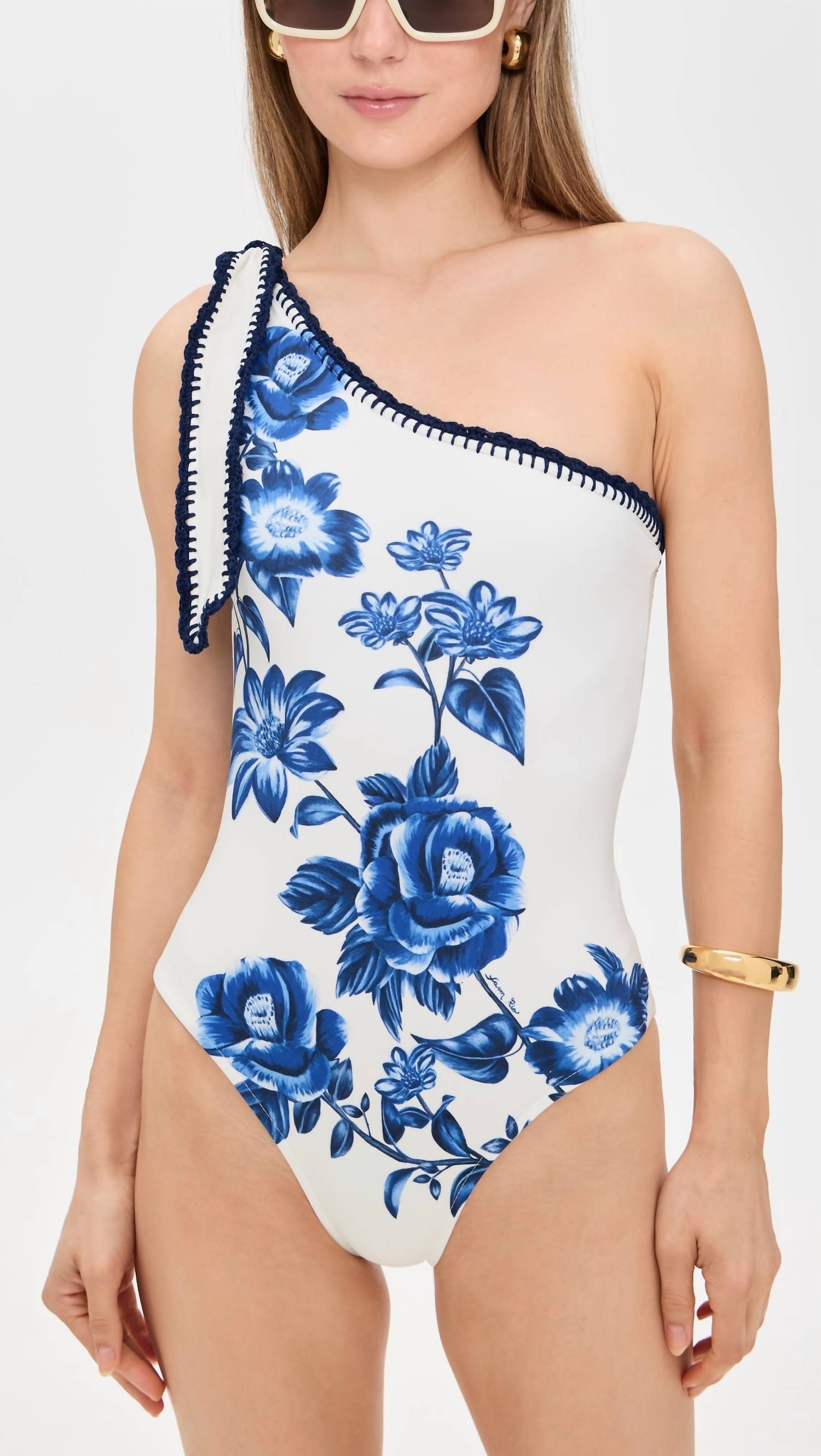 Farm Rio - Floral Cascade One Piece Swimsuit